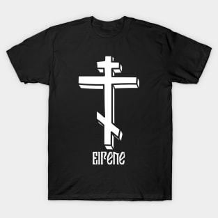 Eastern Orthodox Cross Peace Eirene T-Shirt